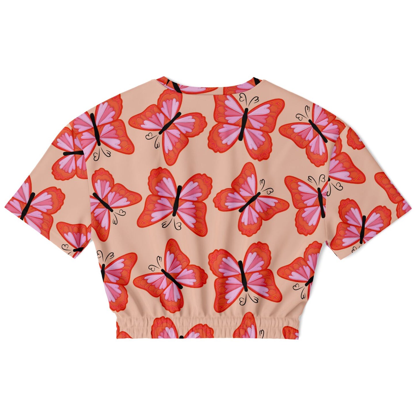 Summer 4 Cropped Short Sleeve Sweatshirt