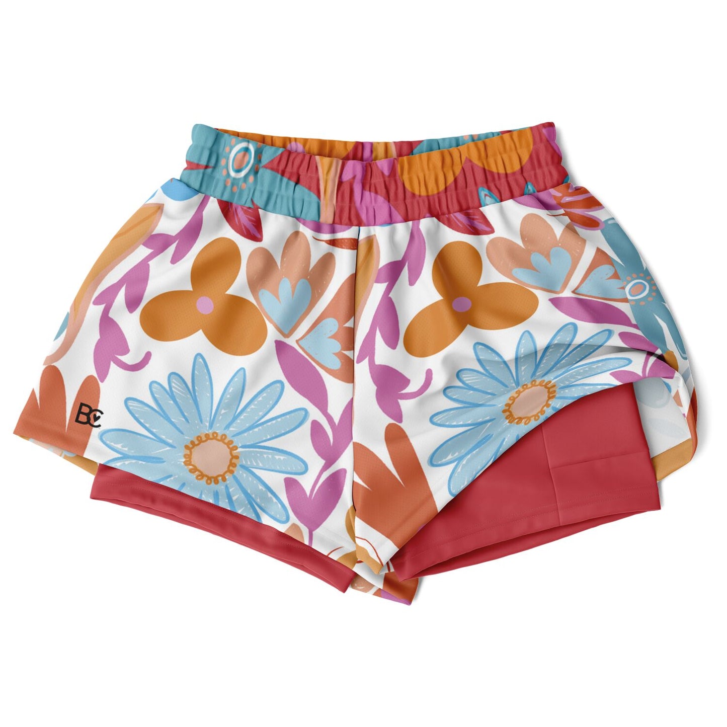 Christmas Women's 2-in-1 Shorts