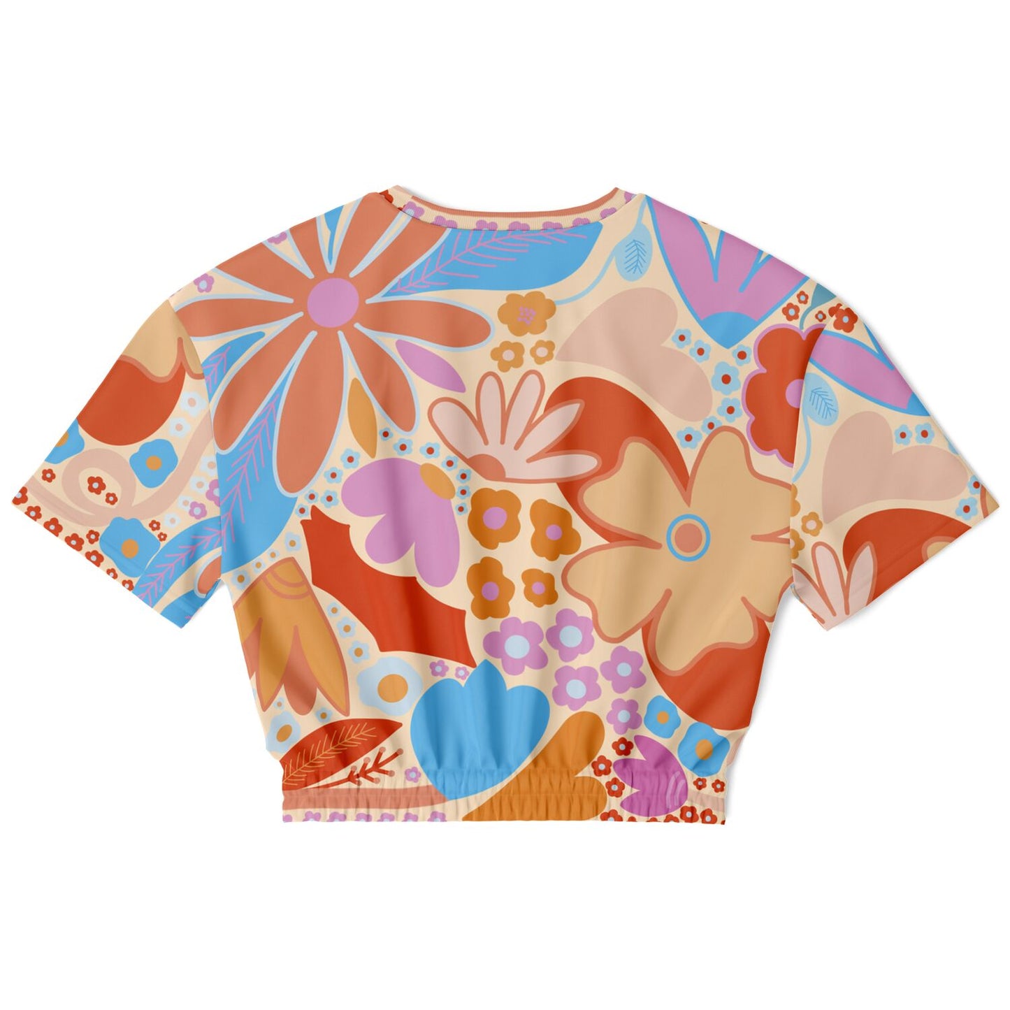 Christmas 2023 Cropped Short Sleeve Sweatshirt