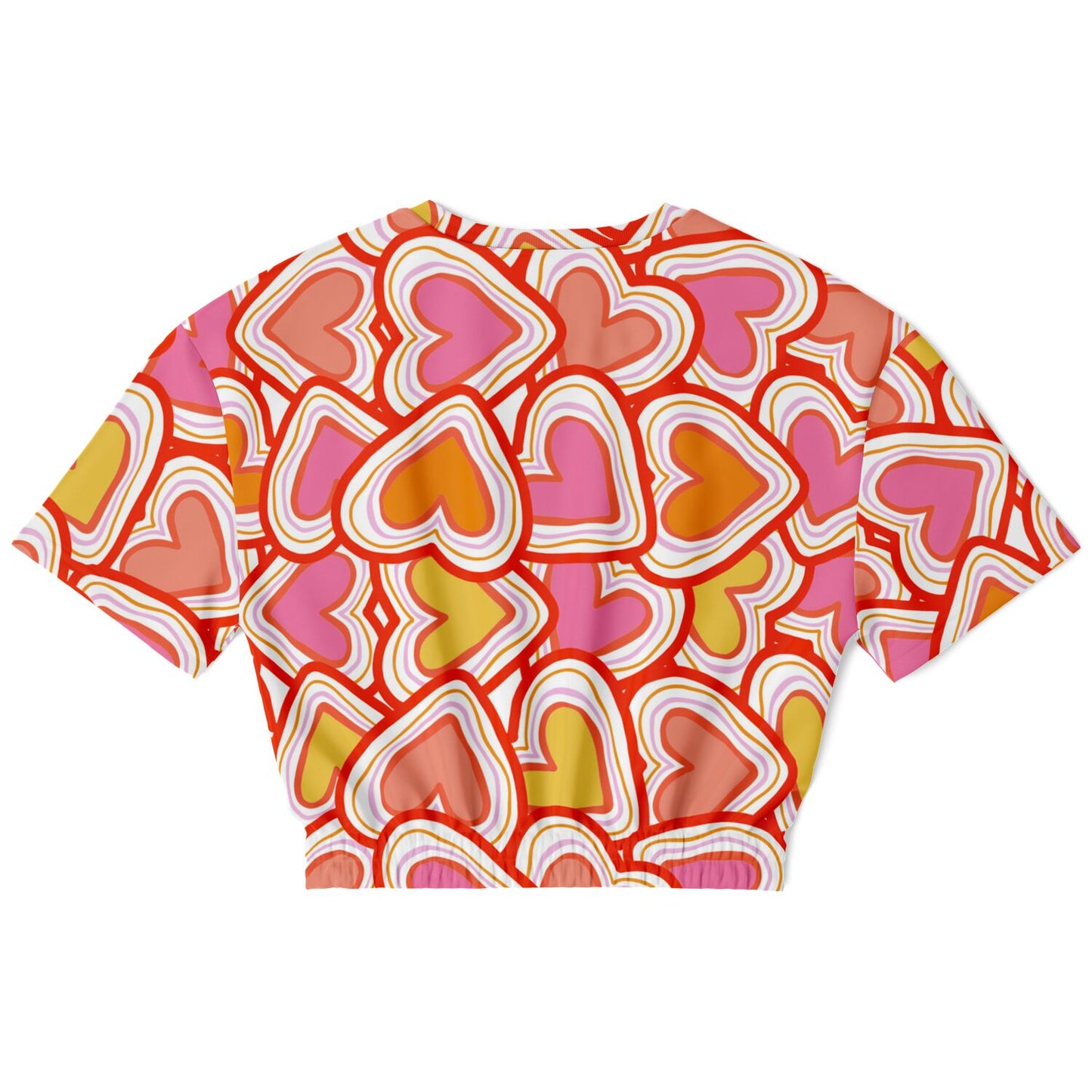 Summer 1 Cropped Short Sleeve Sweatshirt