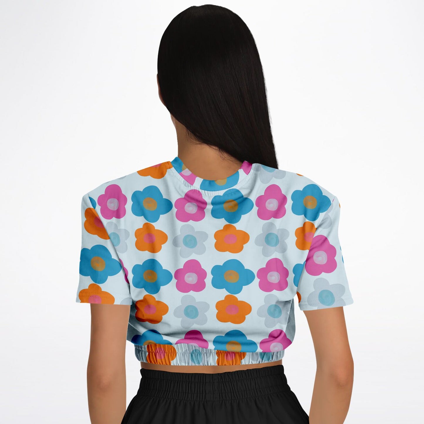 Christmas 2023 Cropped Short Sleeve Sweatshirt