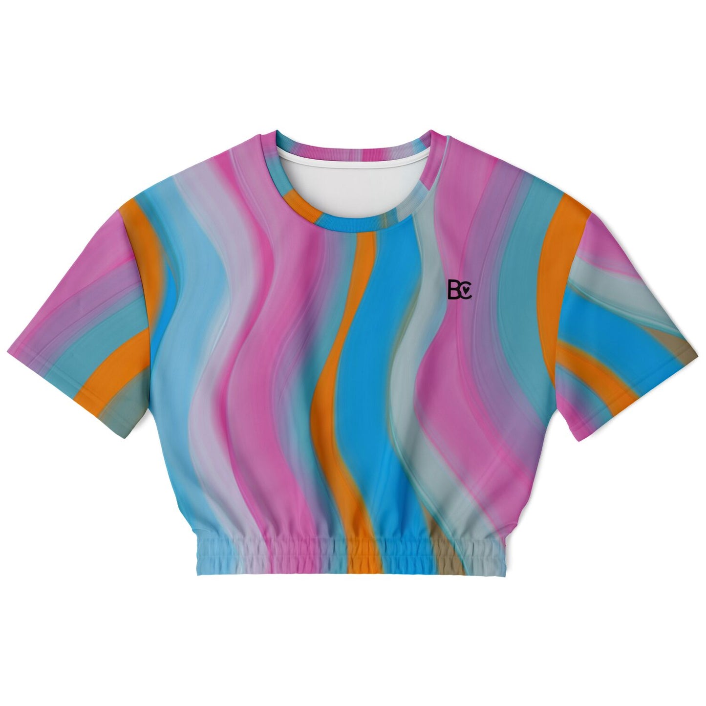 Christmas 2023 Cropped Short Sleeve Sweatshirt