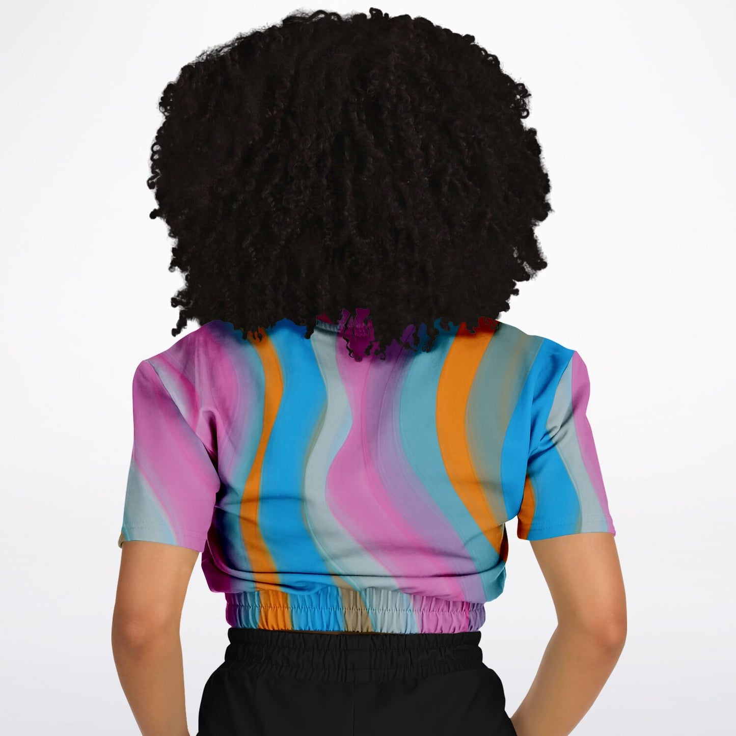 Christmas 2023 Cropped Short Sleeve Sweatshirt