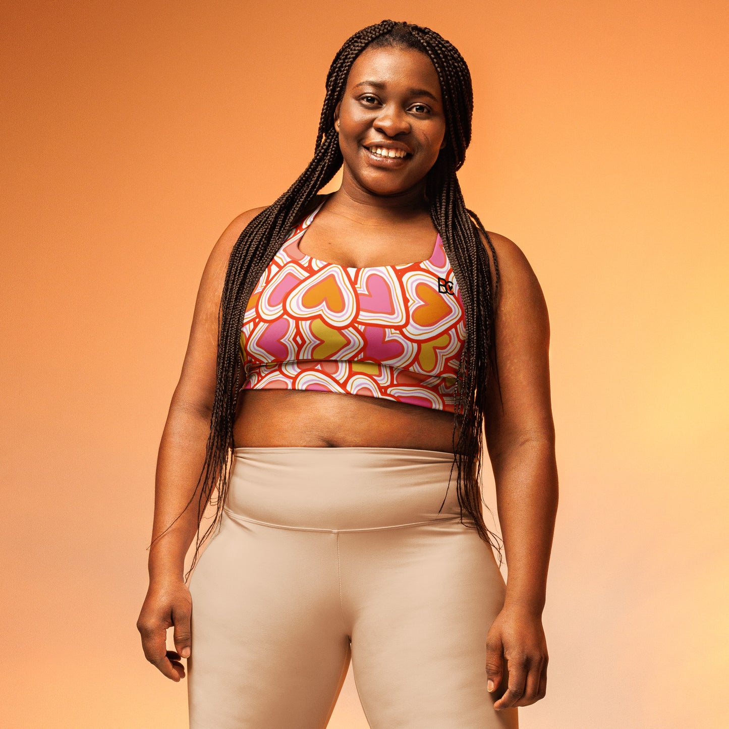 SUMMER 1 Longline Sports Bra Plus