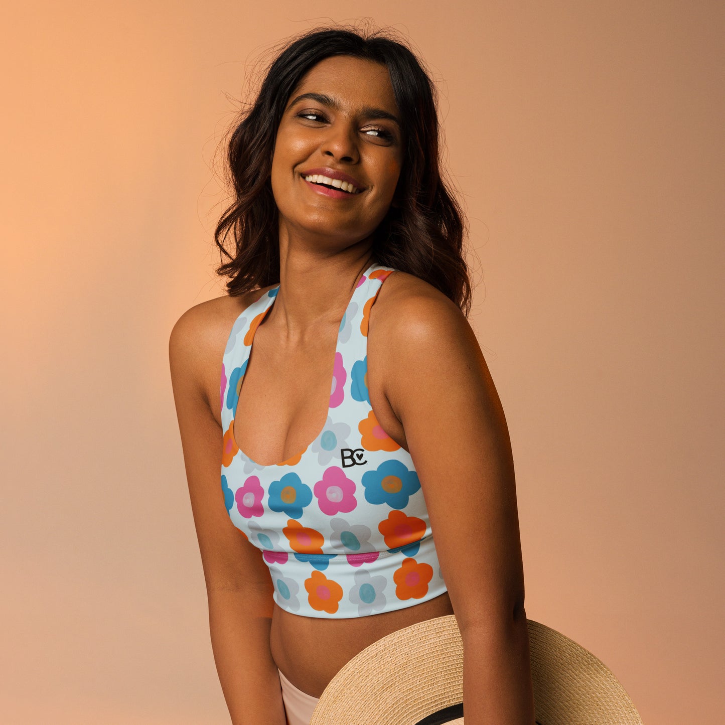 Longline sports bra