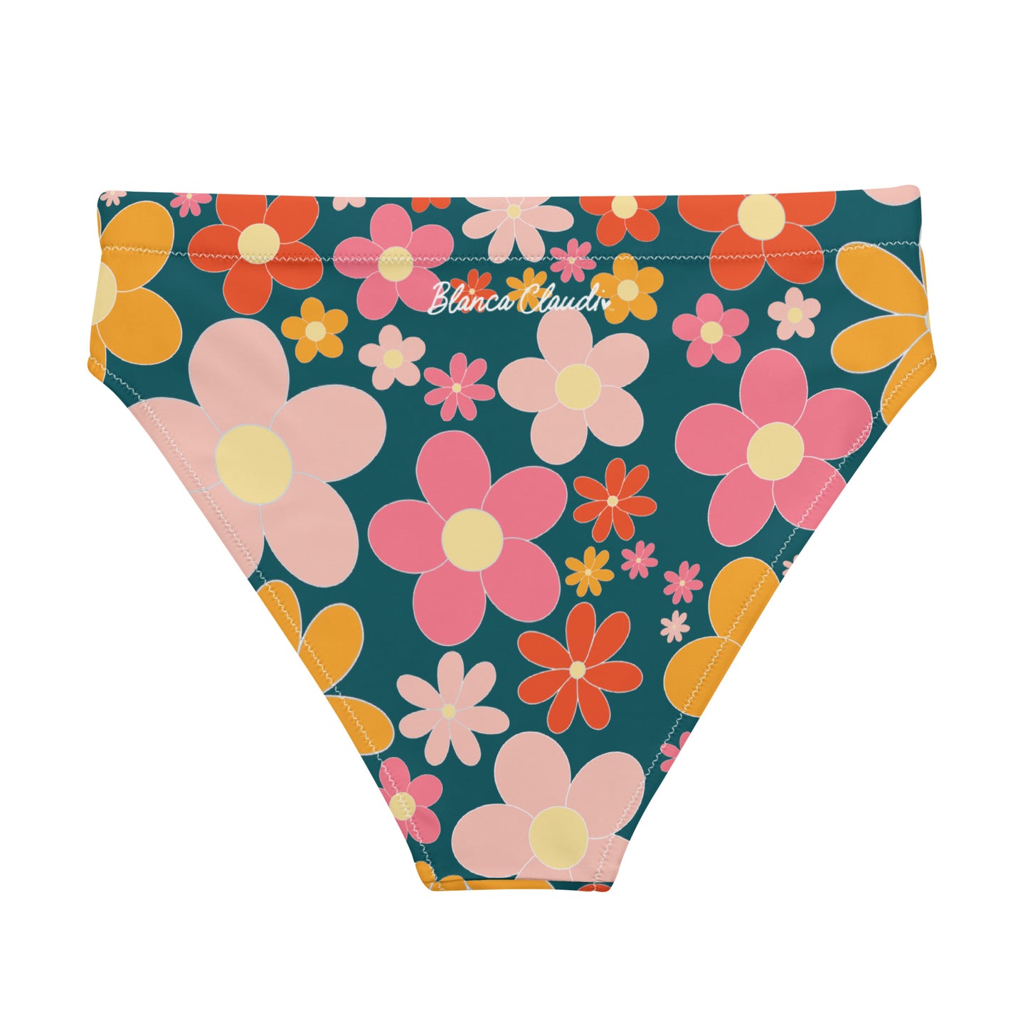 Summer 2 Recycled high-waisted bikini bottom