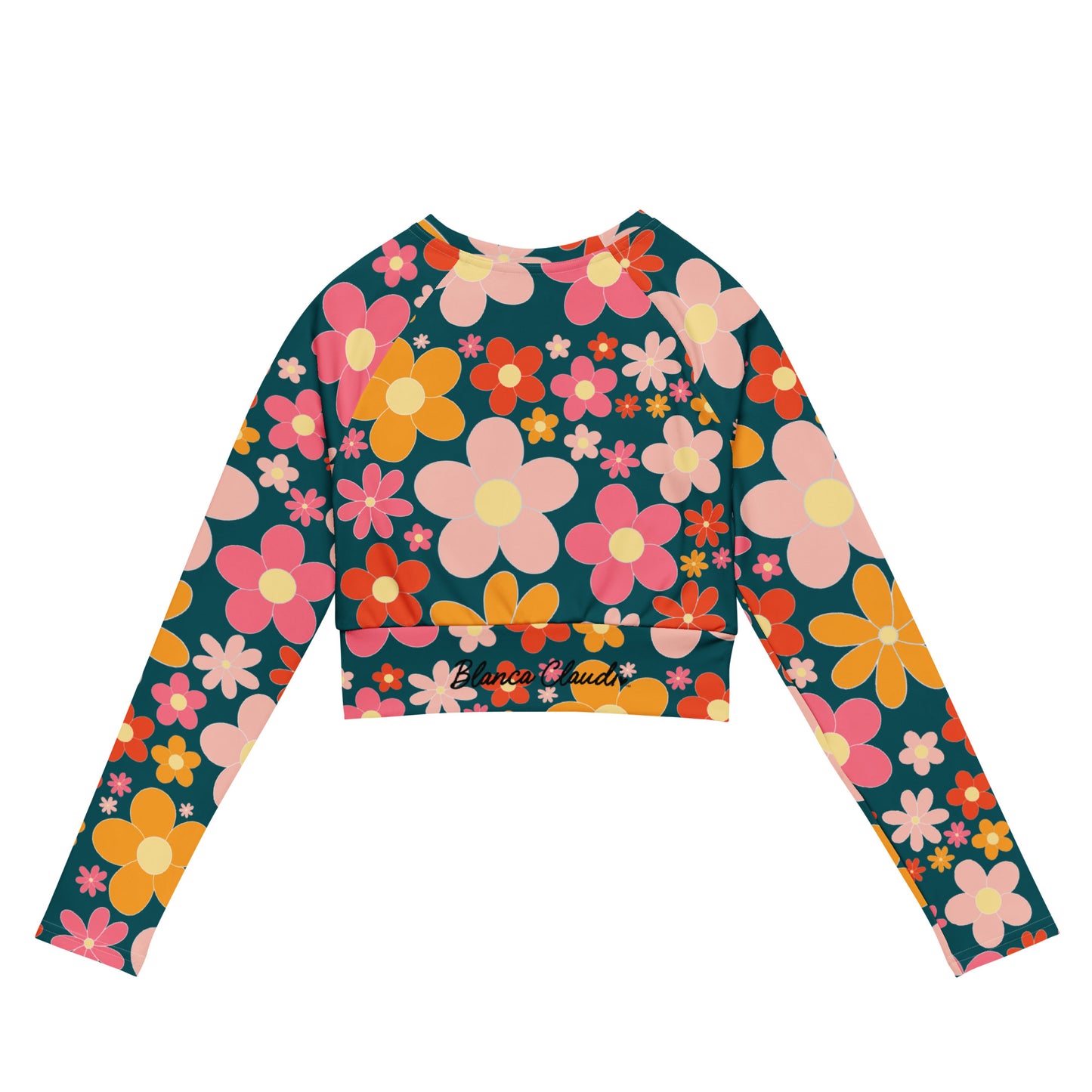 SUMMER 2 Swimwear/Training Long Sleeve Crop Top