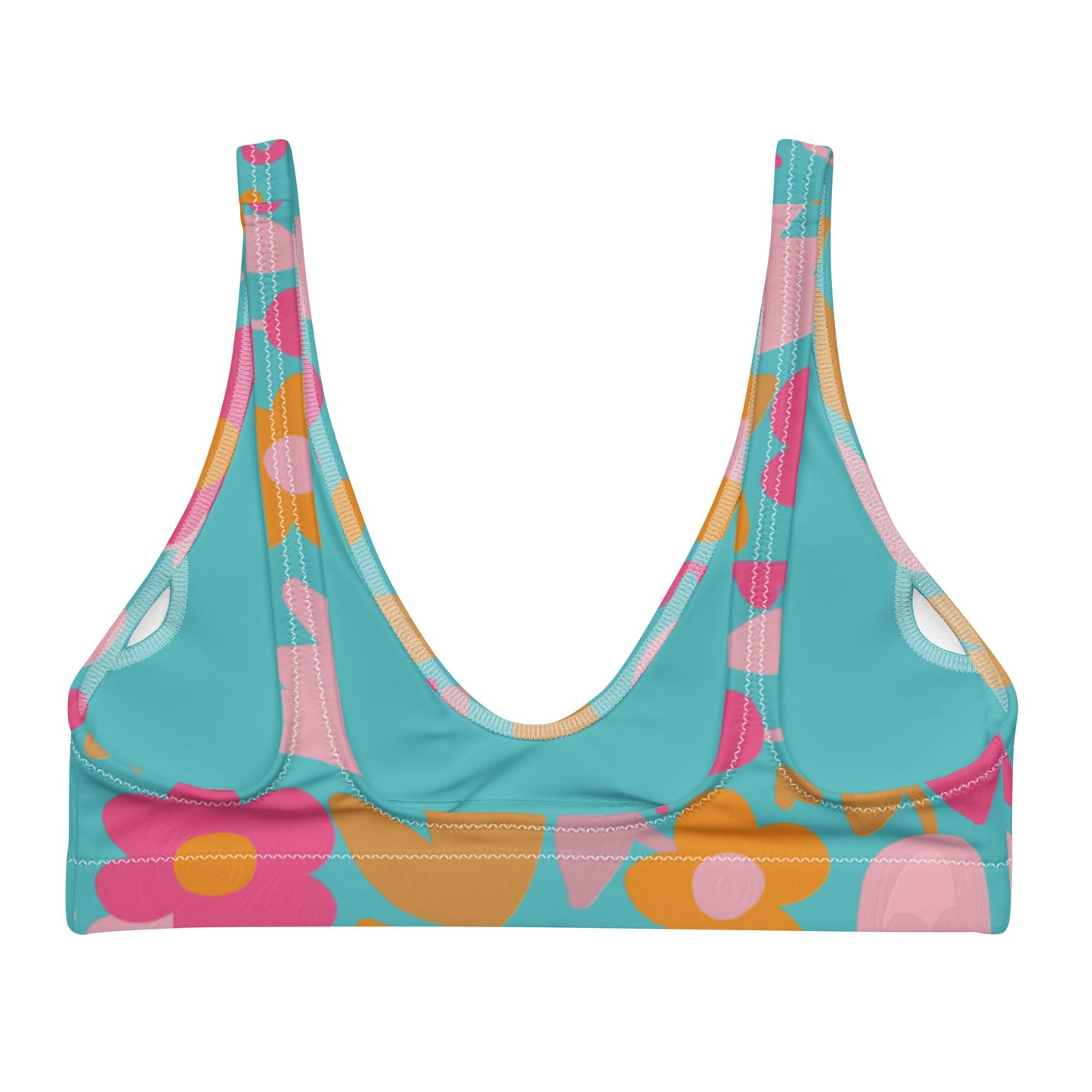 January 3 Recycled padded bikini top plus