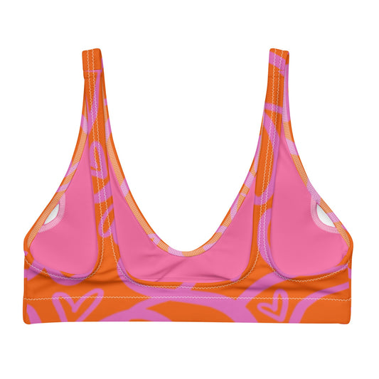 January 4 Recycled padded bikini top plus
