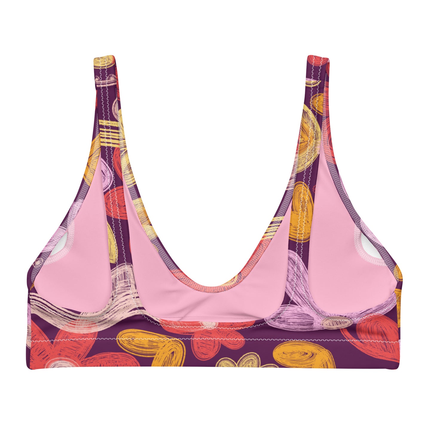 Summer 3 Recycled padded bikini top plus