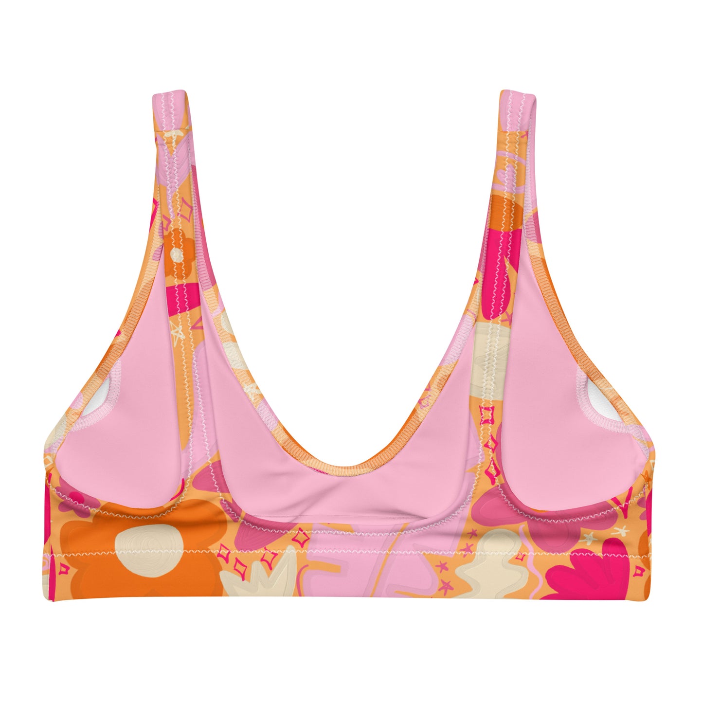 BC Recycled Padded Bikini Top/Sport Bra Top