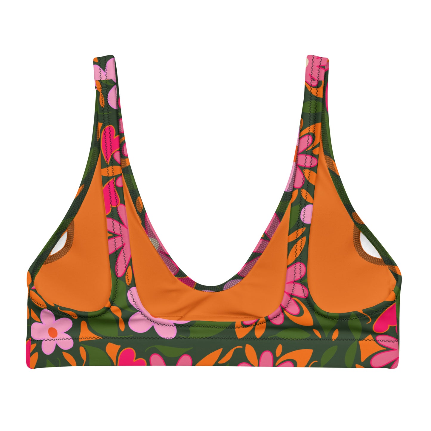 BC Recycled Padded Bikini Top/Sport Bra Top