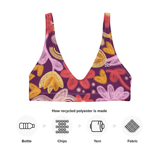 Summer 3 Recycled padded bikini top