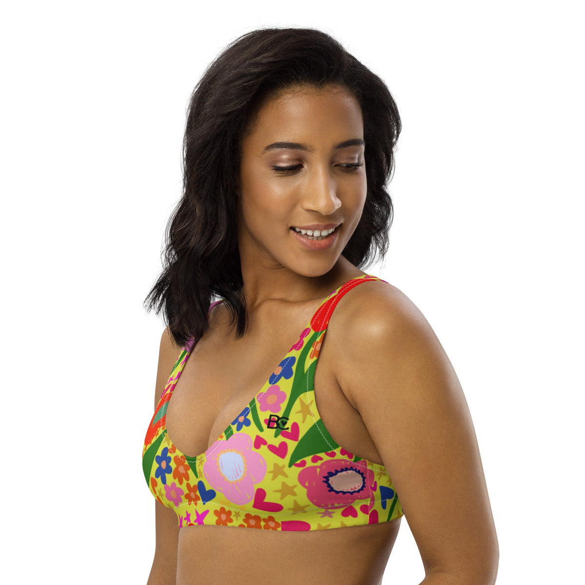 January 2 Recycled padded bikini top plus