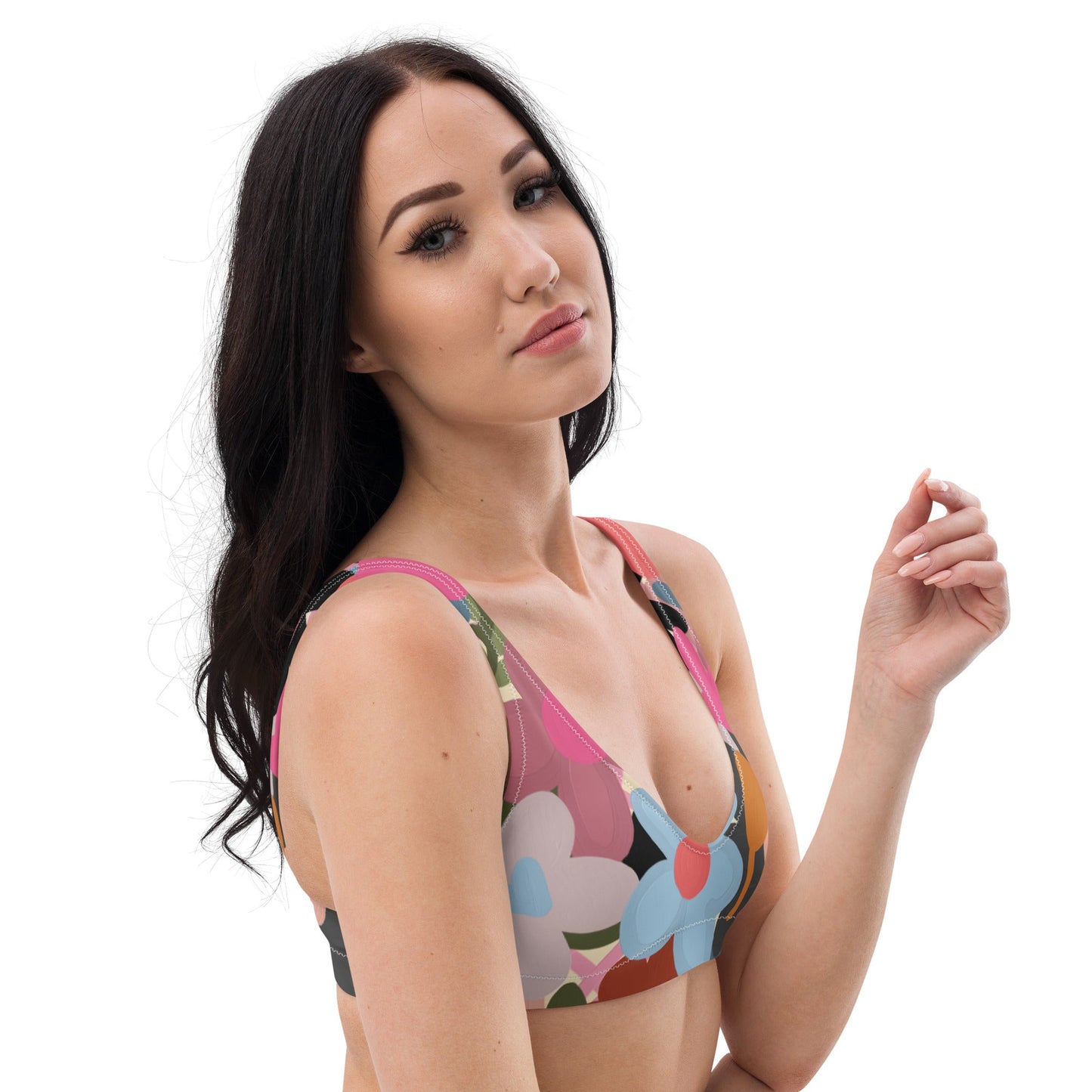 January 1 Recycled padded bikini top plus