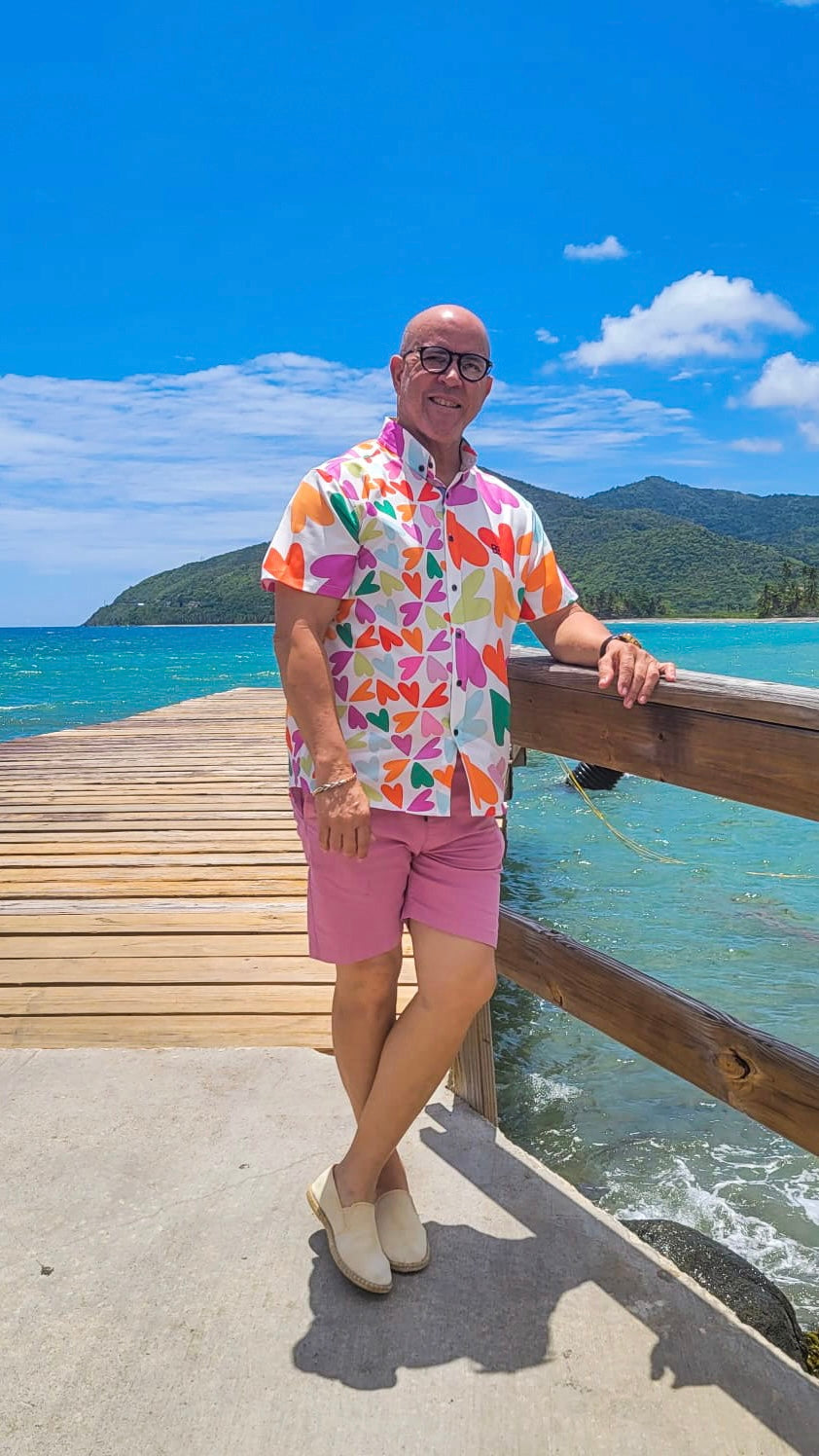 Spring 2 Men Short Sleeve Shirt