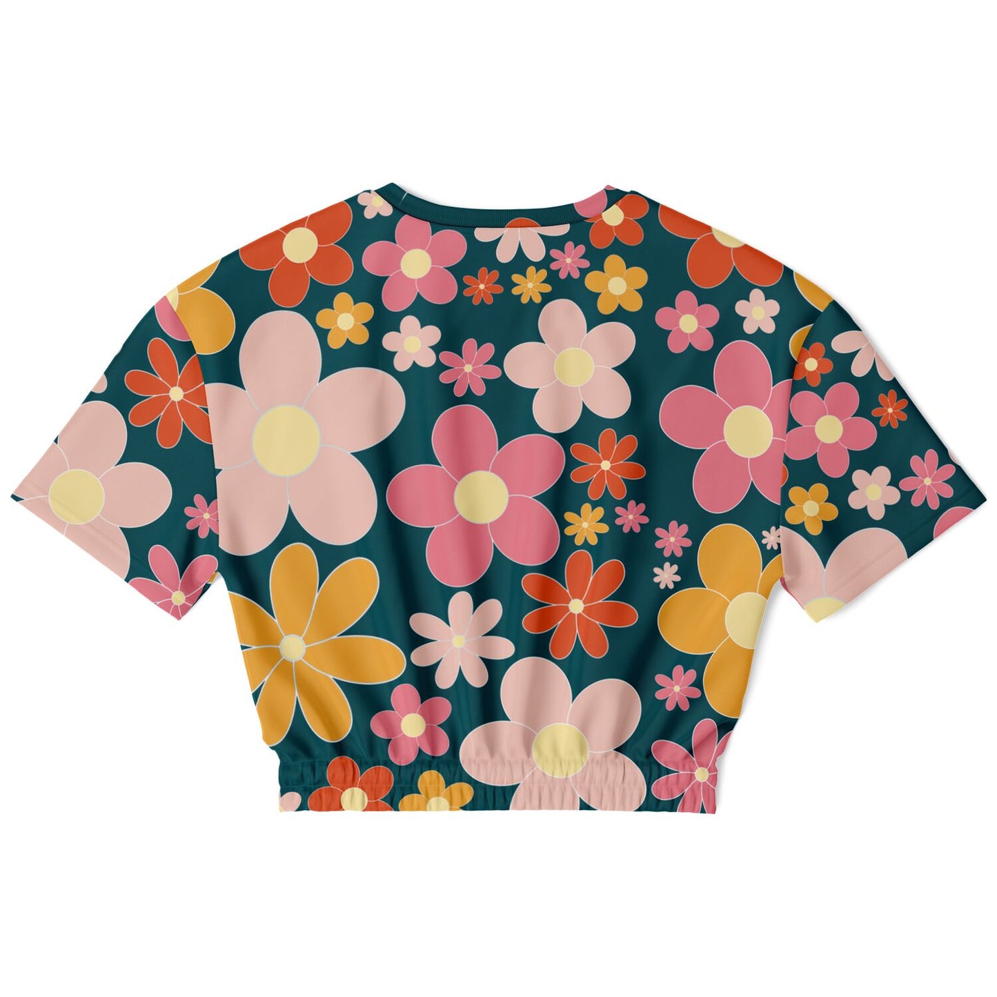Summer 2 Cropped Short Sleeve Sweatshirt