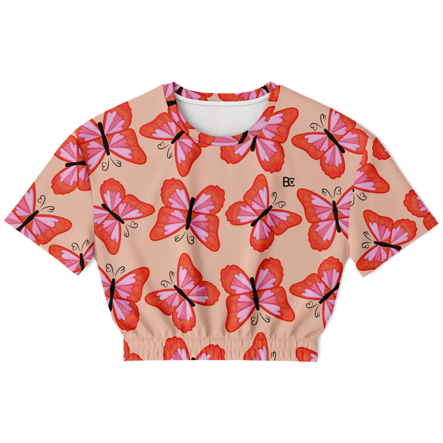 Summer 4 Cropped Short Sleeve Sweatshirt