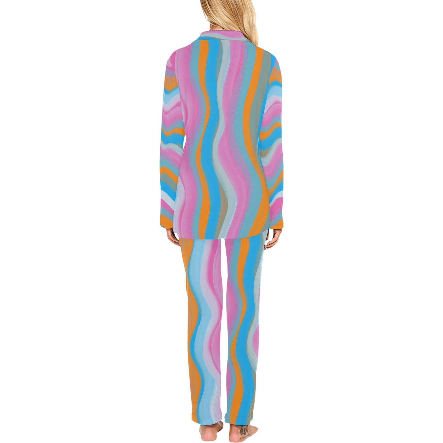Christmas 2023 Women's Long Pajama Set