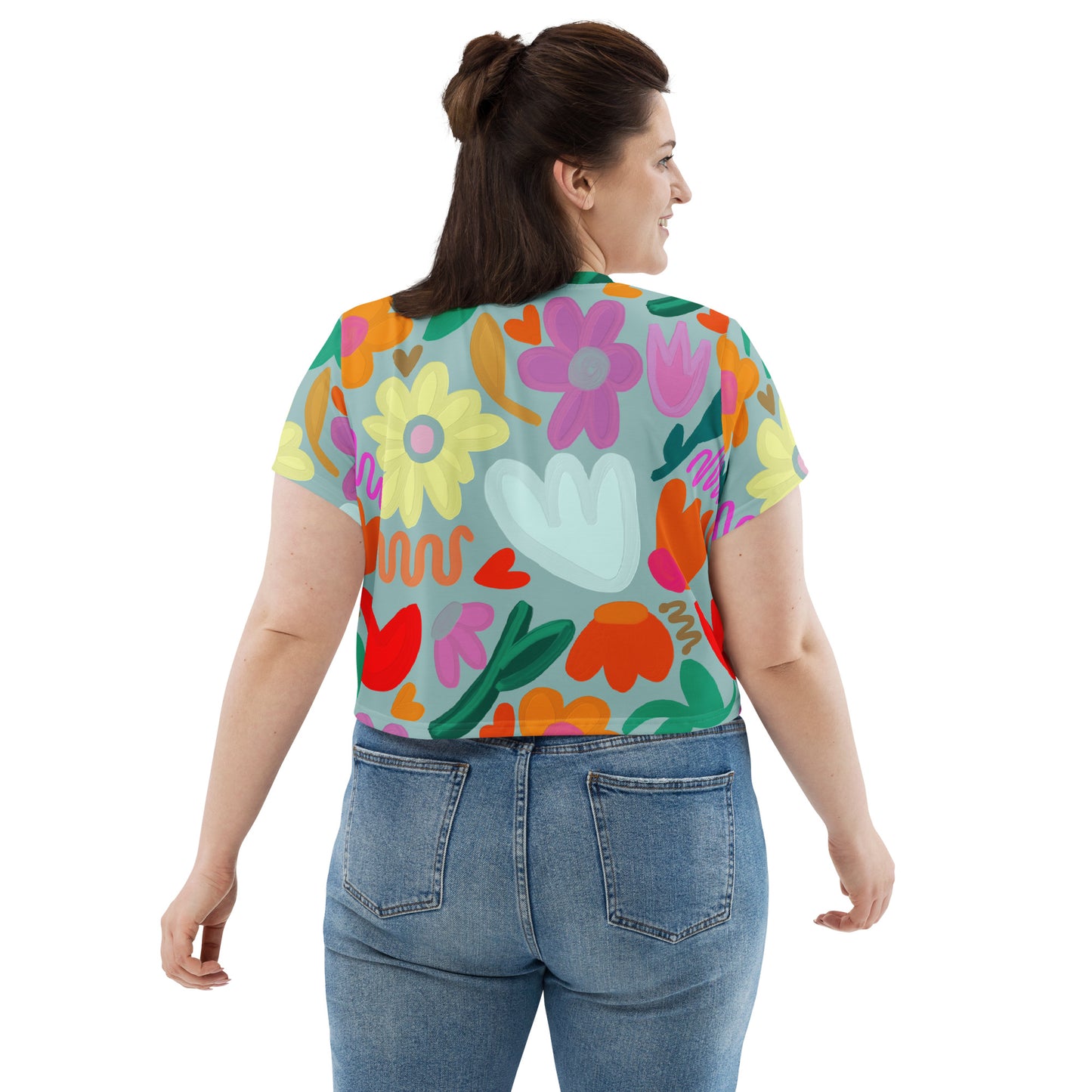 Spring 2 Crop Tee Plus