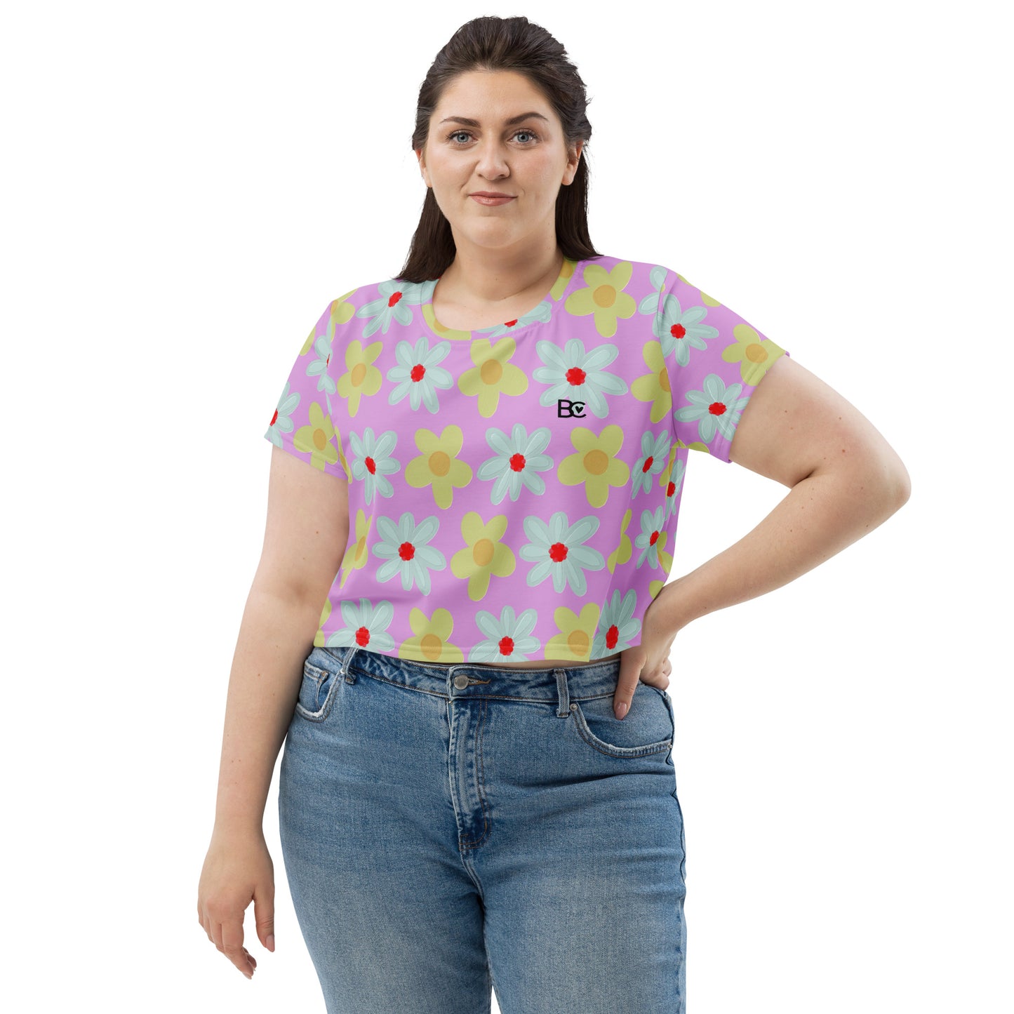 Spring 4 Crop Tee Plus