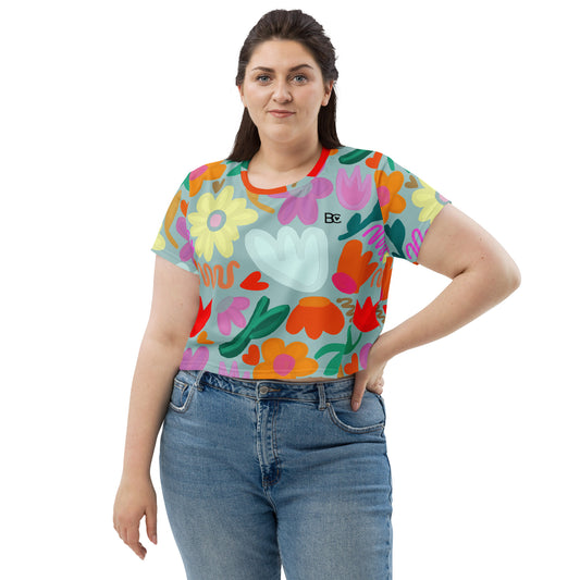 Spring 2 Crop Tee Plus