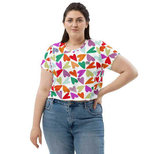 Spring 3 Crop Tee Plus