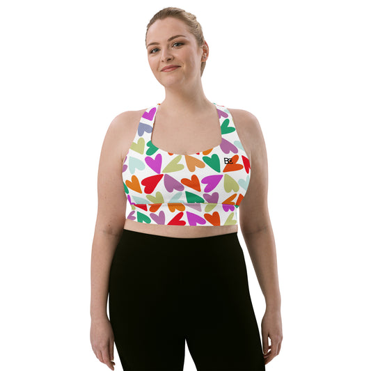 Spring 3 Longline Sports Bra Plus