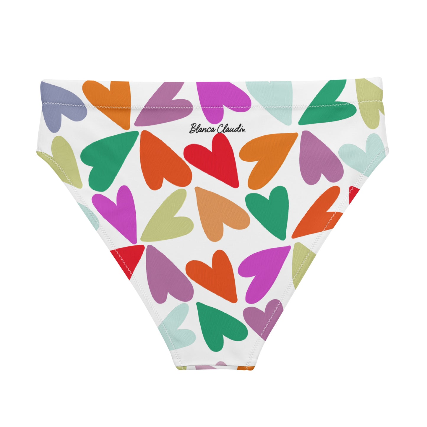 Spring 3 Recycled High-Waisted Bikini Bottom Plus