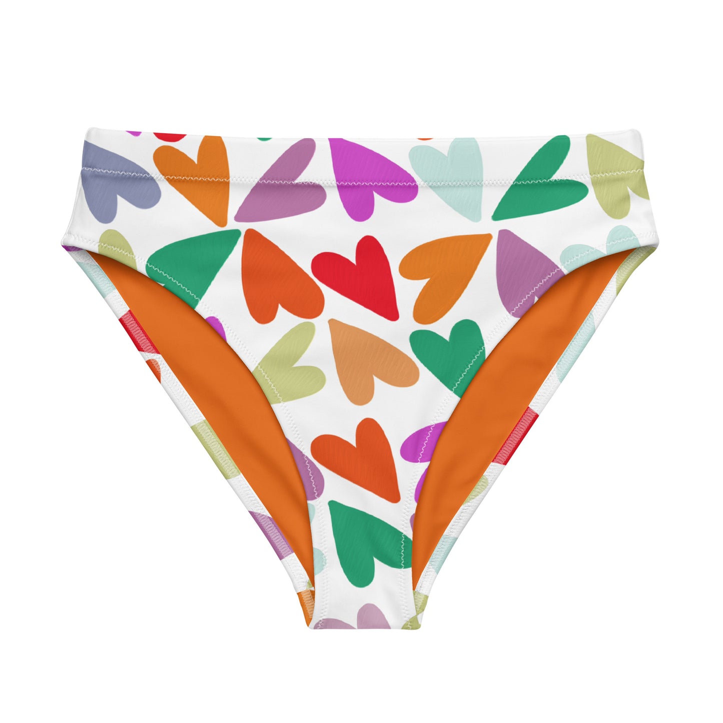 Spring 3 Recycled High-Waisted Bikini Bottom Plus