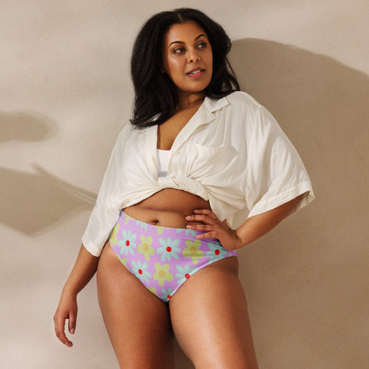 Spring 4 Recycled High-Waisted Bikini Bottom Plus