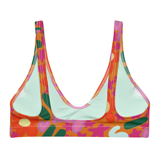 Spring 1 Recycled Padded Bikini Top Plus