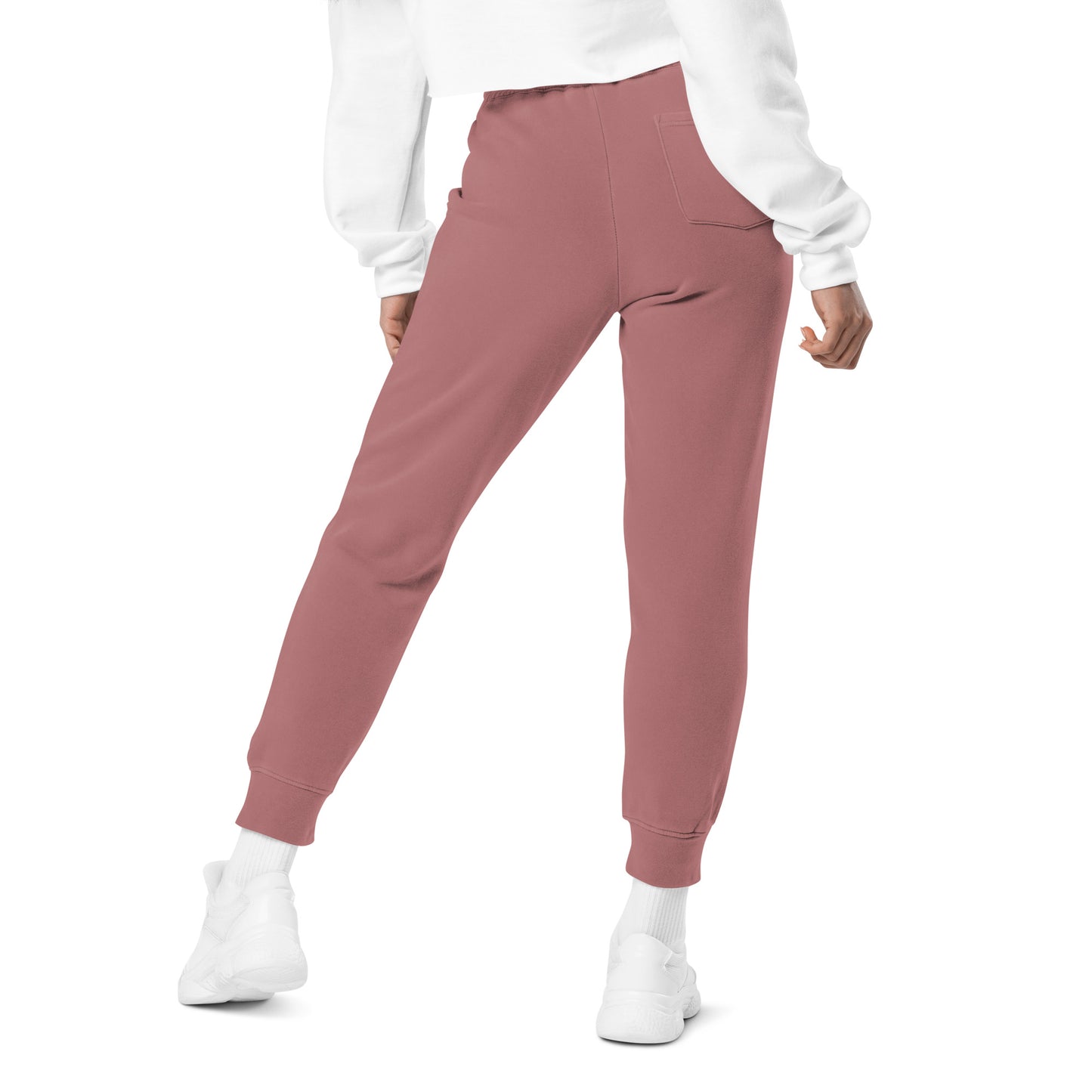 BC Light Wine Embroidered Unisex Pigment-dyed Joggers