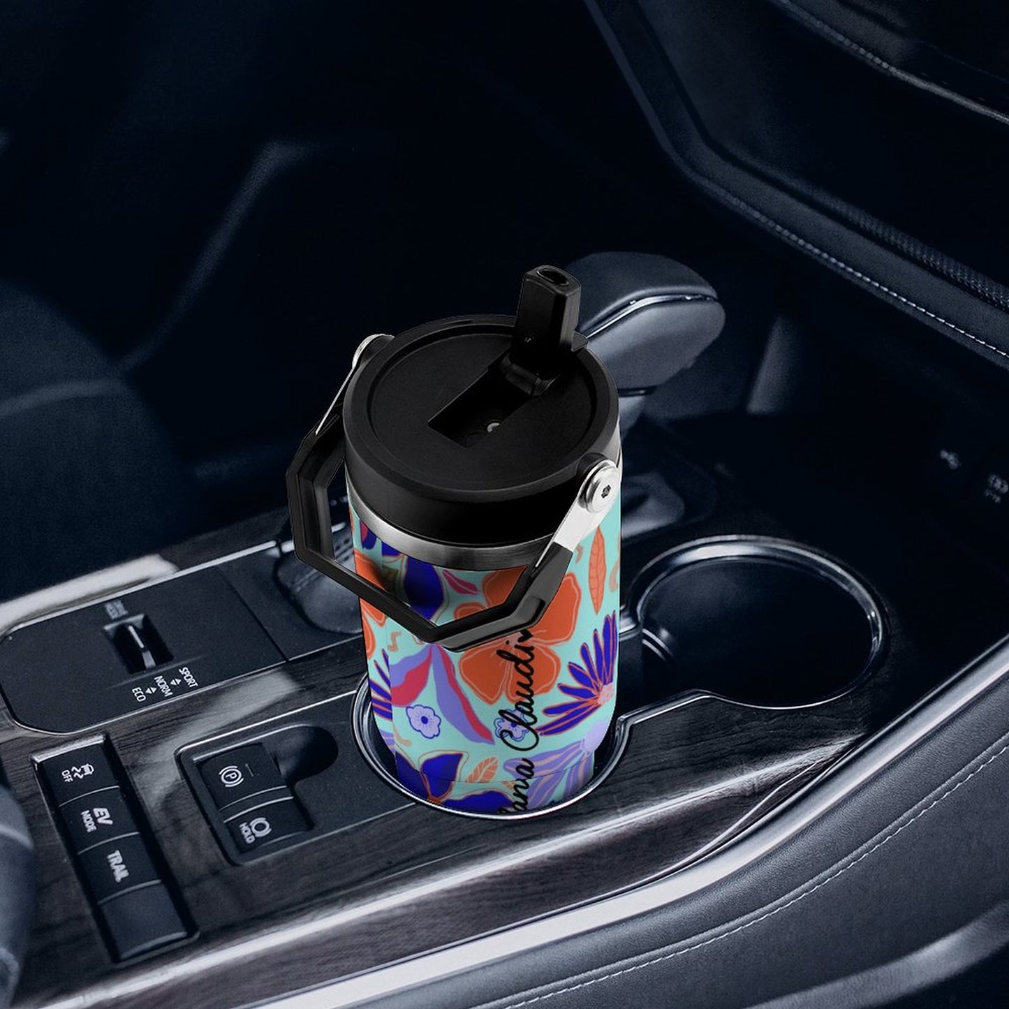 Vaso Térmico Ilustrado con Mango 30 oz