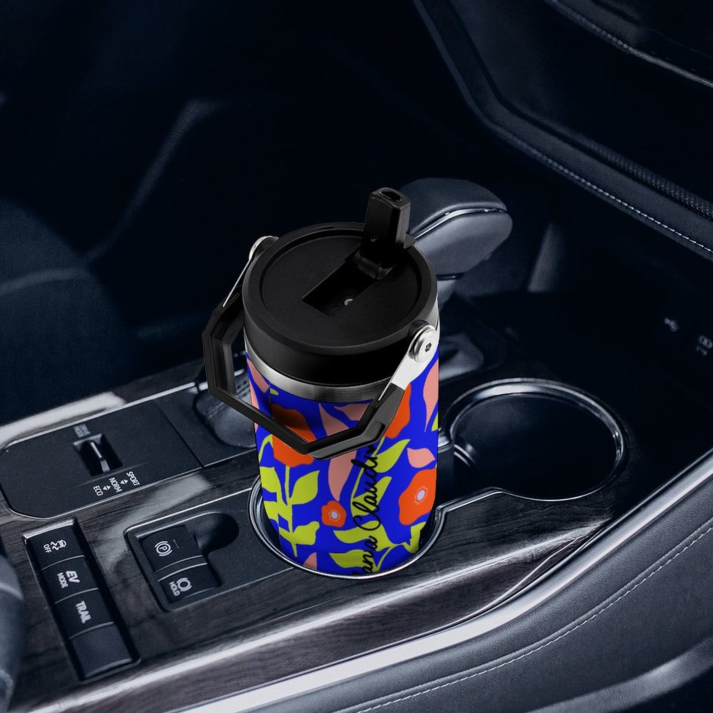 Vaso Térmico Ilustrado con Mango 30 oz