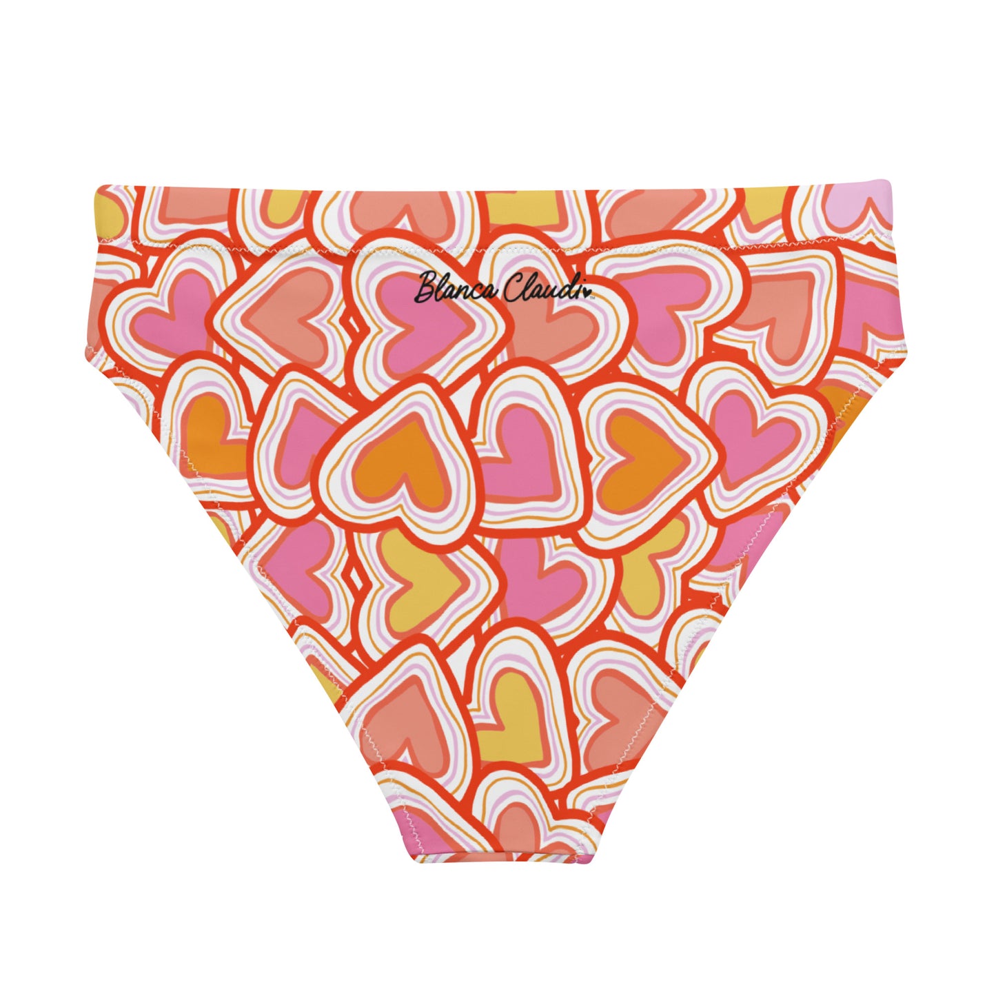 Summer 1 Recycled high-waisted bikini bottom plus