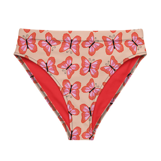 Summer 4 Recycled high-waisted bikini bottom