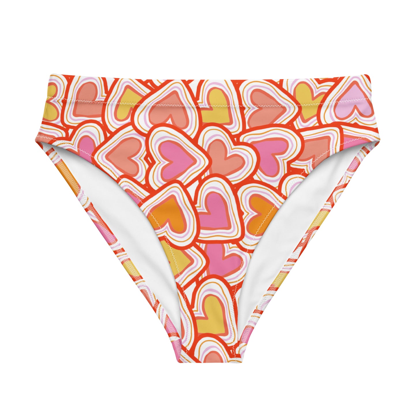 Summer 1 Recycled high-waisted bikini bottom plus