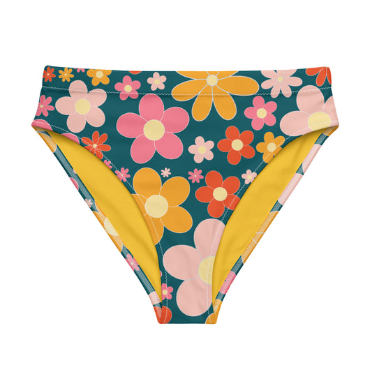 Summer 2 Recycled high-waisted bikini bottom