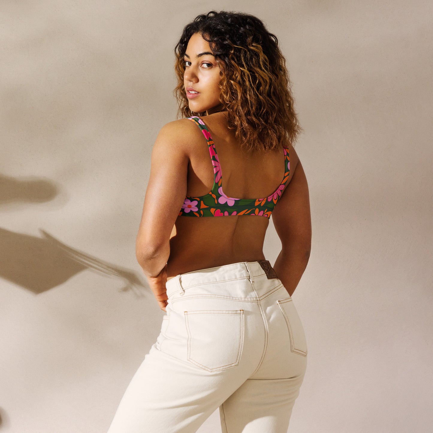BC Recycled Padded Bikini Top/Sport Bra Top