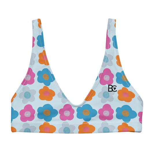 Christmas 2023 Recycled Padded Bikini Top/Sport Bra