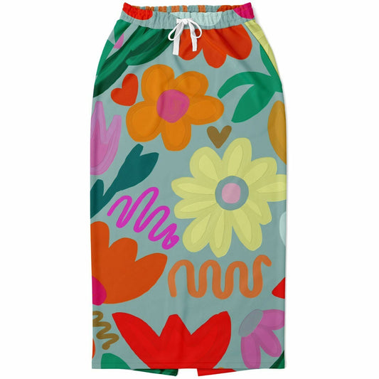 Spring 2 Long Pocket Skirt Plus