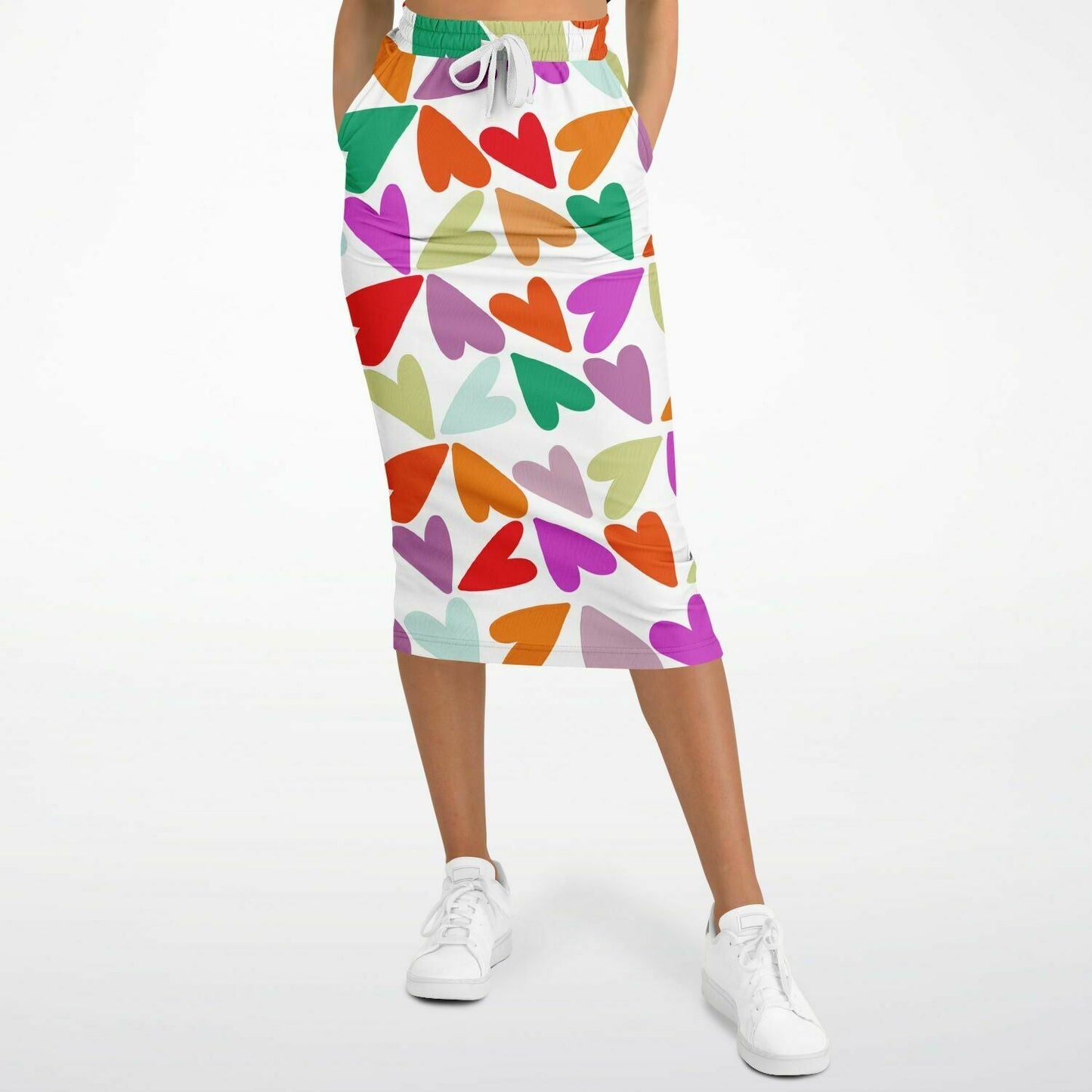 Spring 3 Long Pocket Skirt Plus