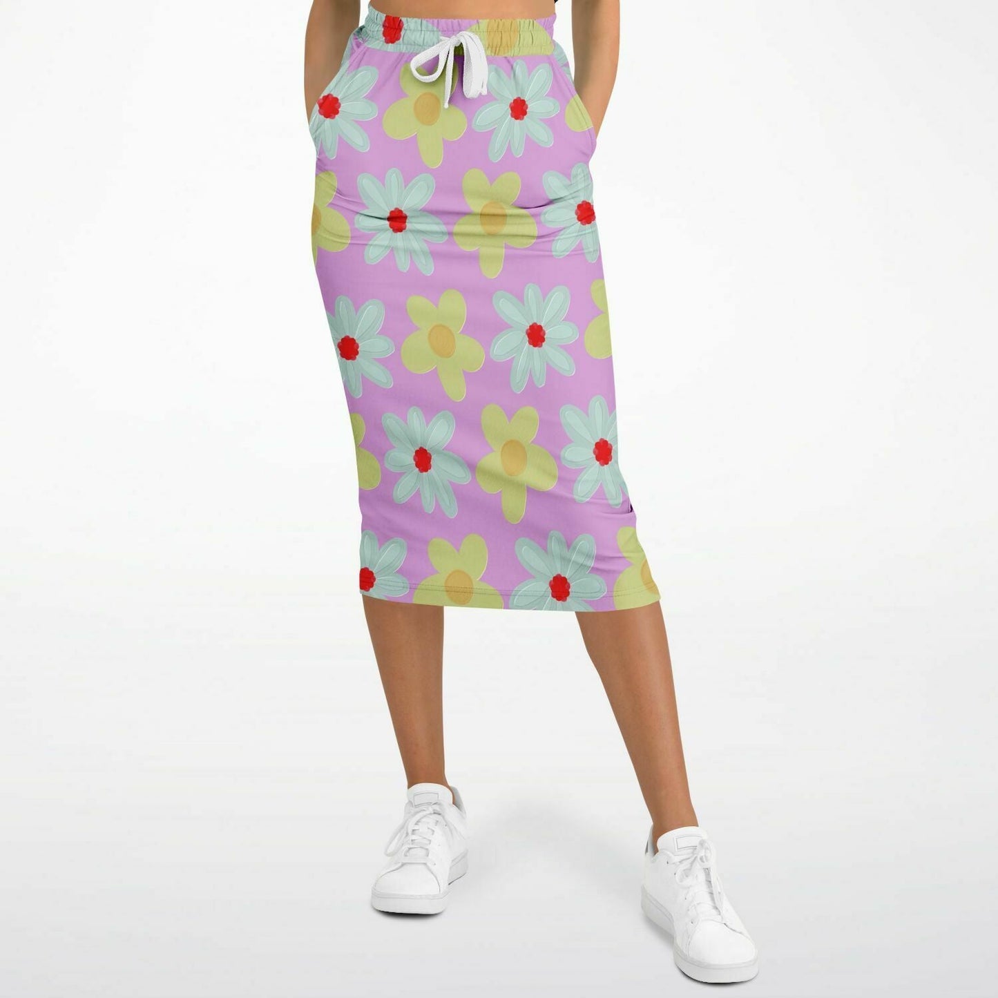 Spring 4 Long Pocket Skirt Plus