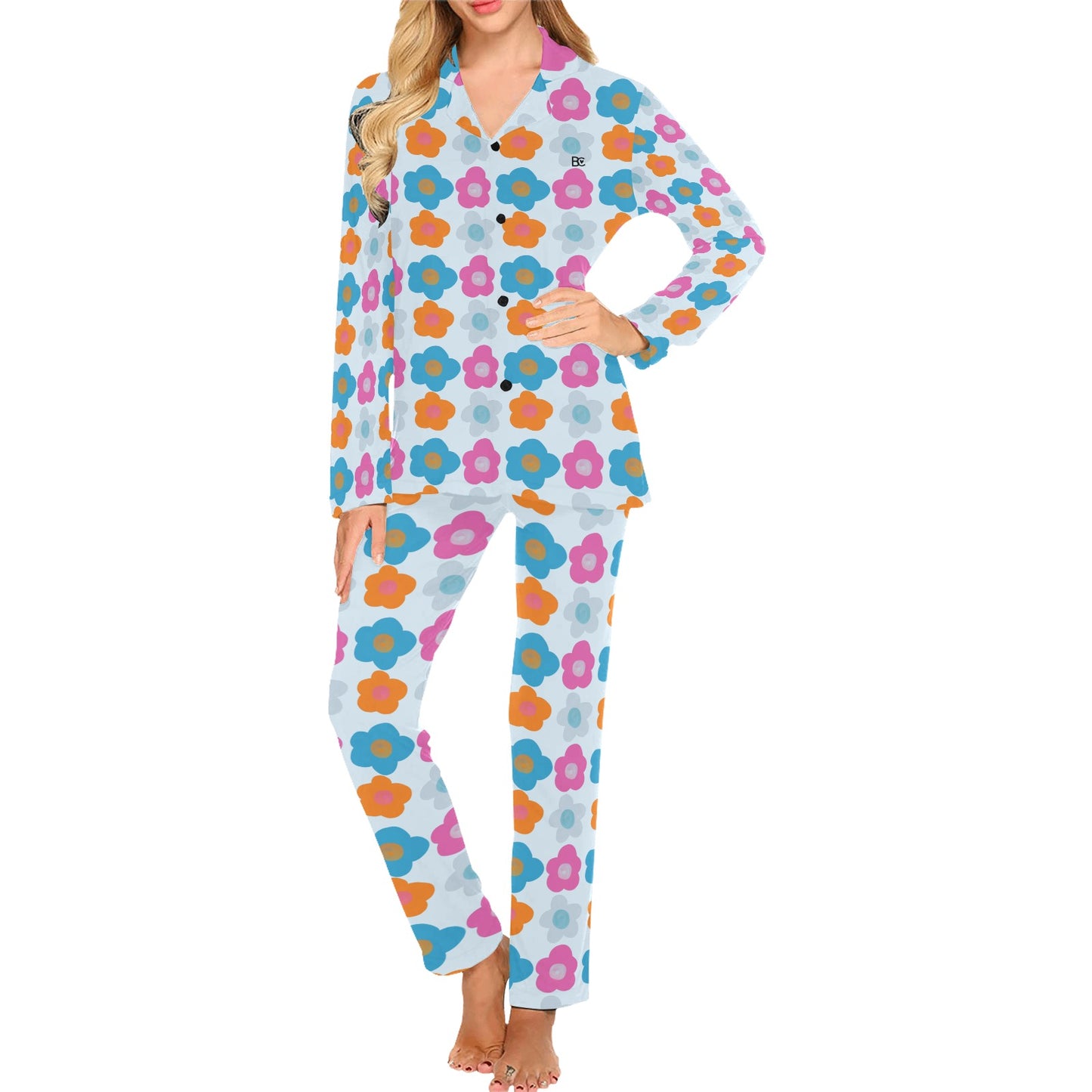 Christmas 2023 Women's Long Pajama Set