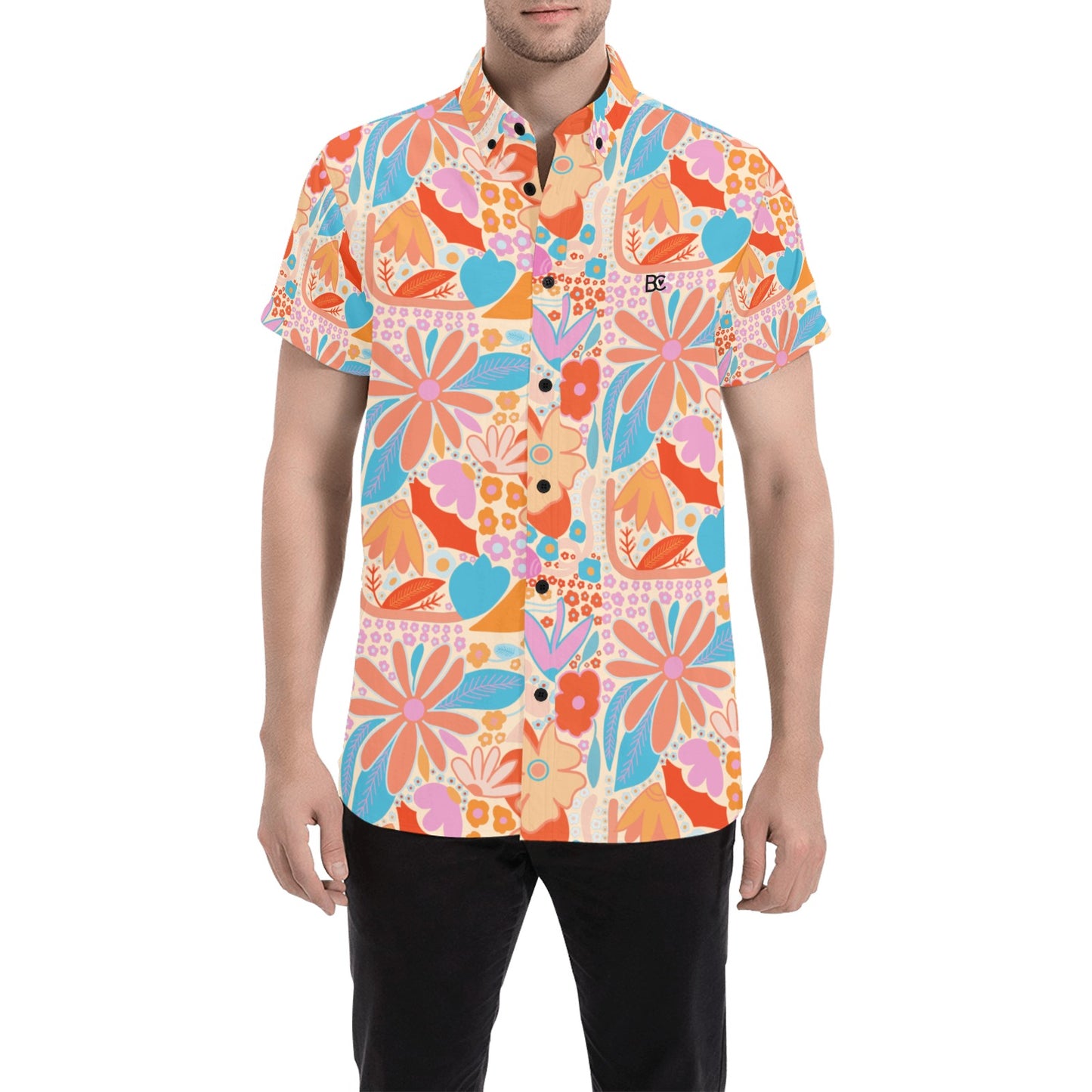 Christmas 2023 Men's Short Sleeve Shirt