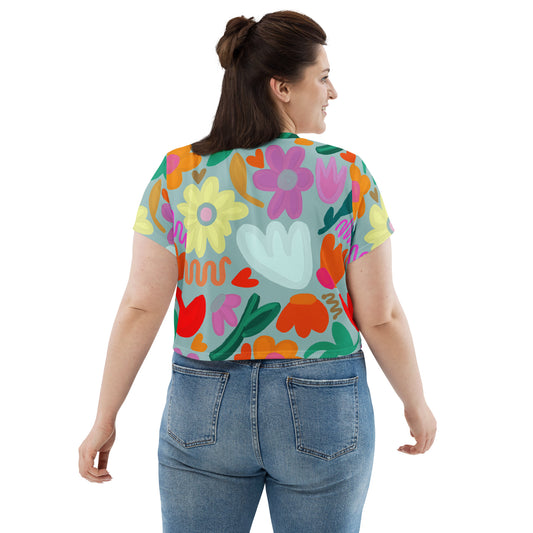 Spring 2 Crop Tee Plus