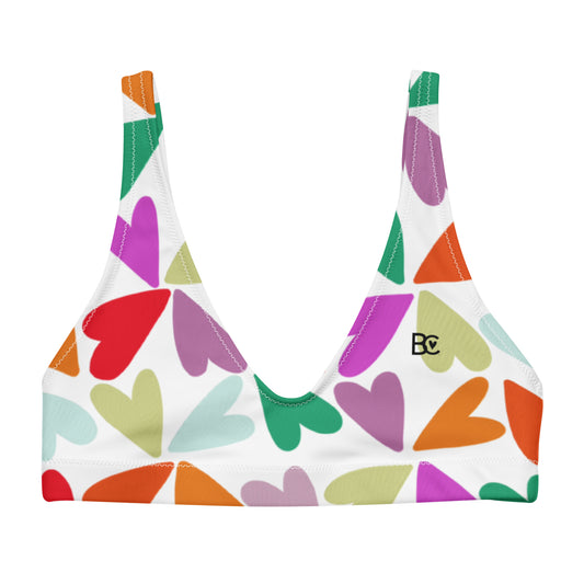 Spring 3 Recycled padded bikini top