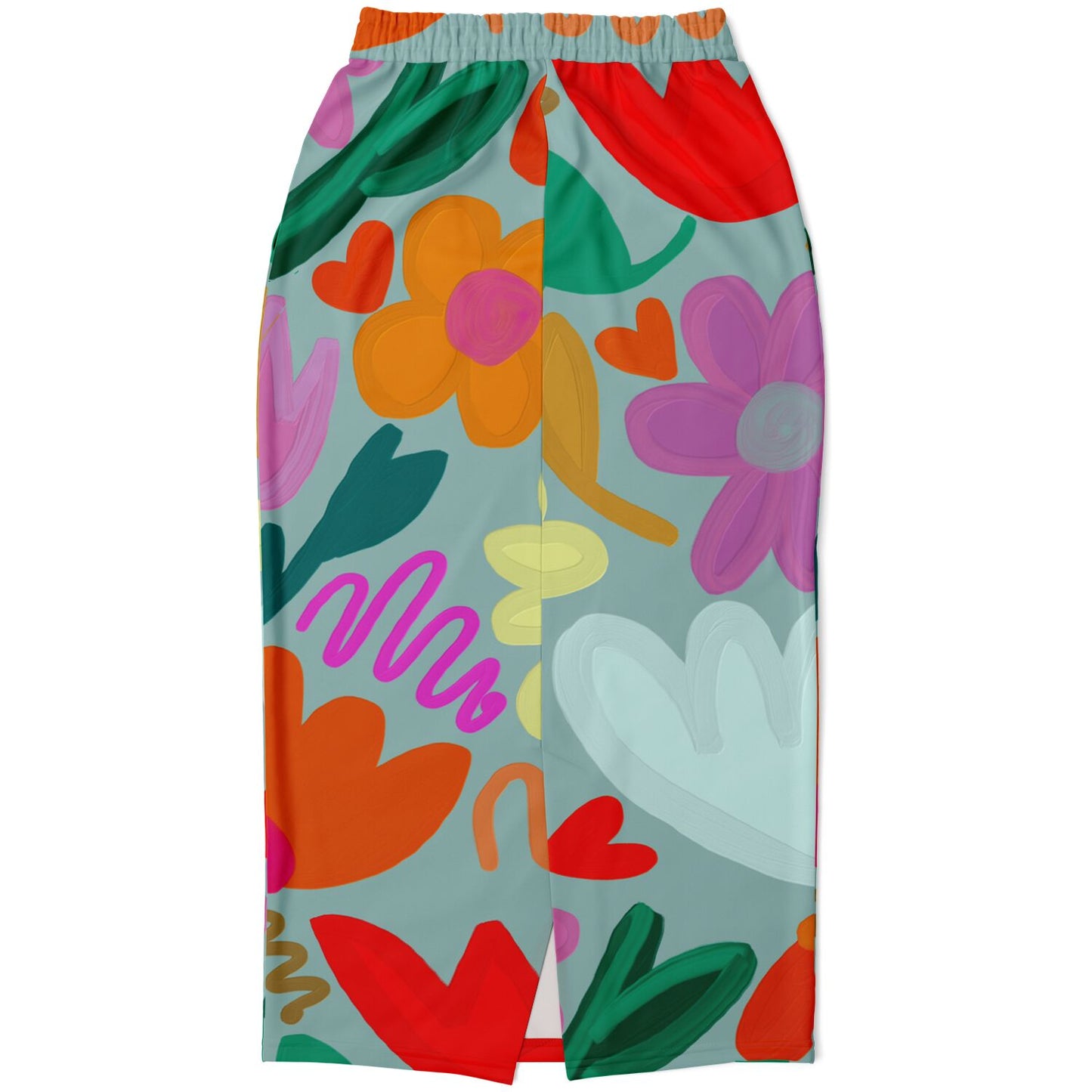 Spring 2 Long Pocket Skirt