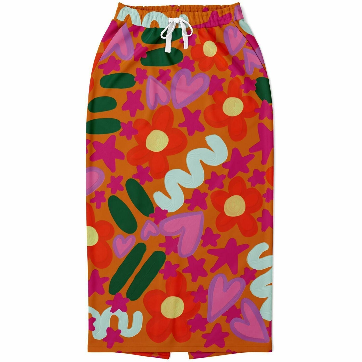 Spring 1 Long Pocket Skirt Plus